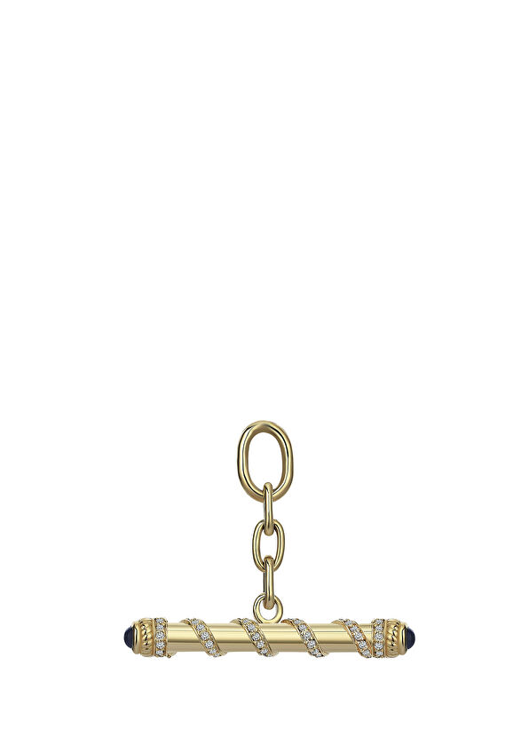 Pınar Hakim Vintage Pandantif Kadın Altın Kolye Ucu - 1